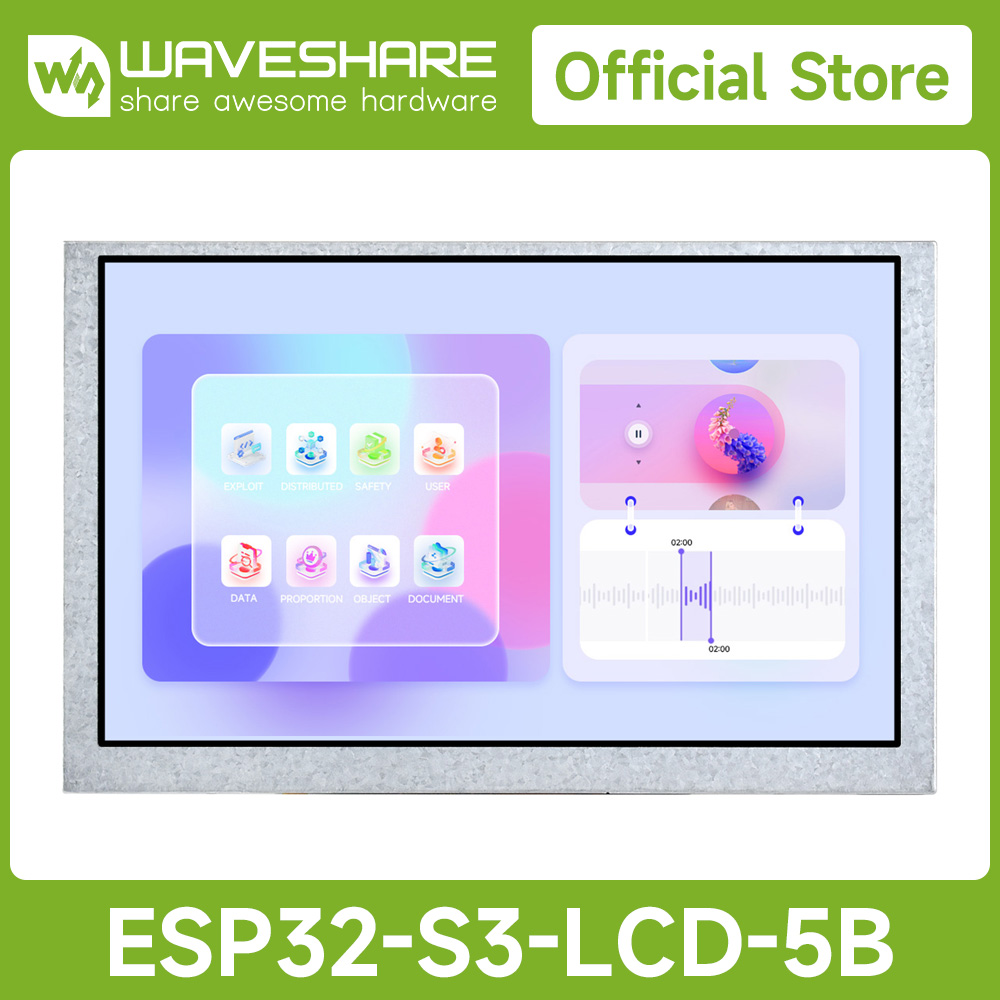 Doit Esp32 - Waveshare ESP32-S3 5inch Capacitive Touch Display