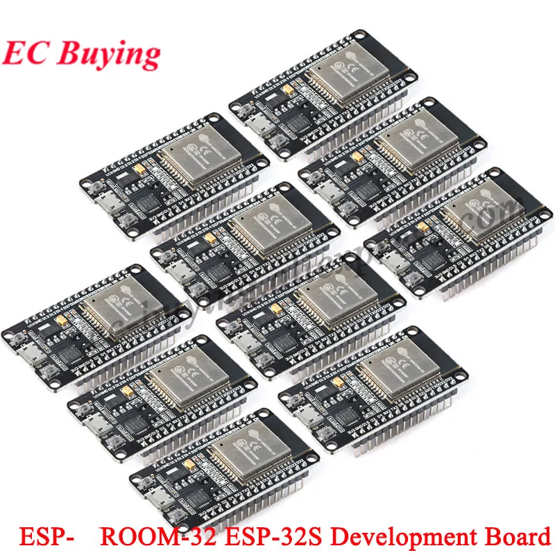 Nodemcu 32S - 10Pcs/1pc ESP32-W//ROOM-32 ESP-32 ESP-32S Development Board