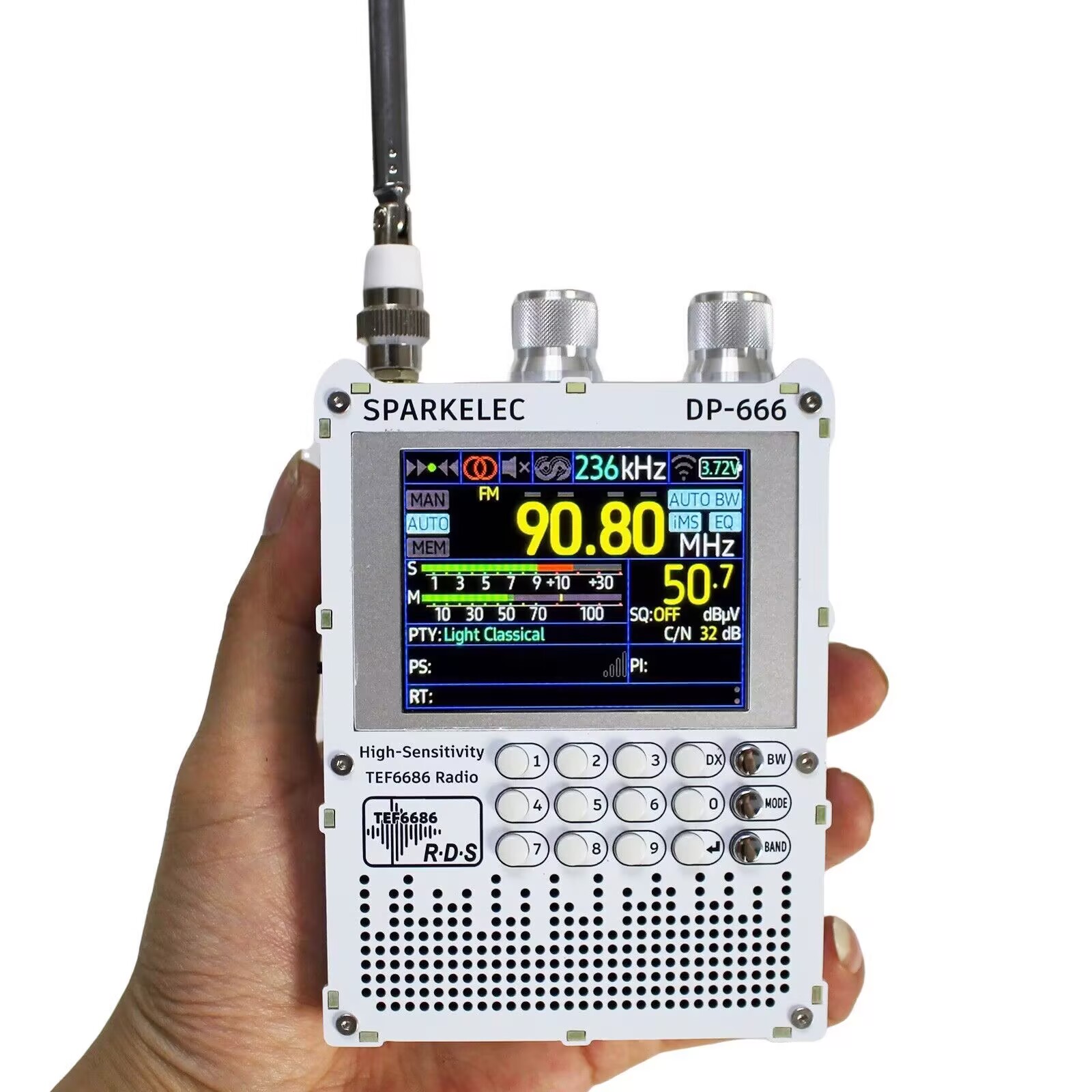 Devkitc - New DP-666 TEF6686 Radio High Sensitivity