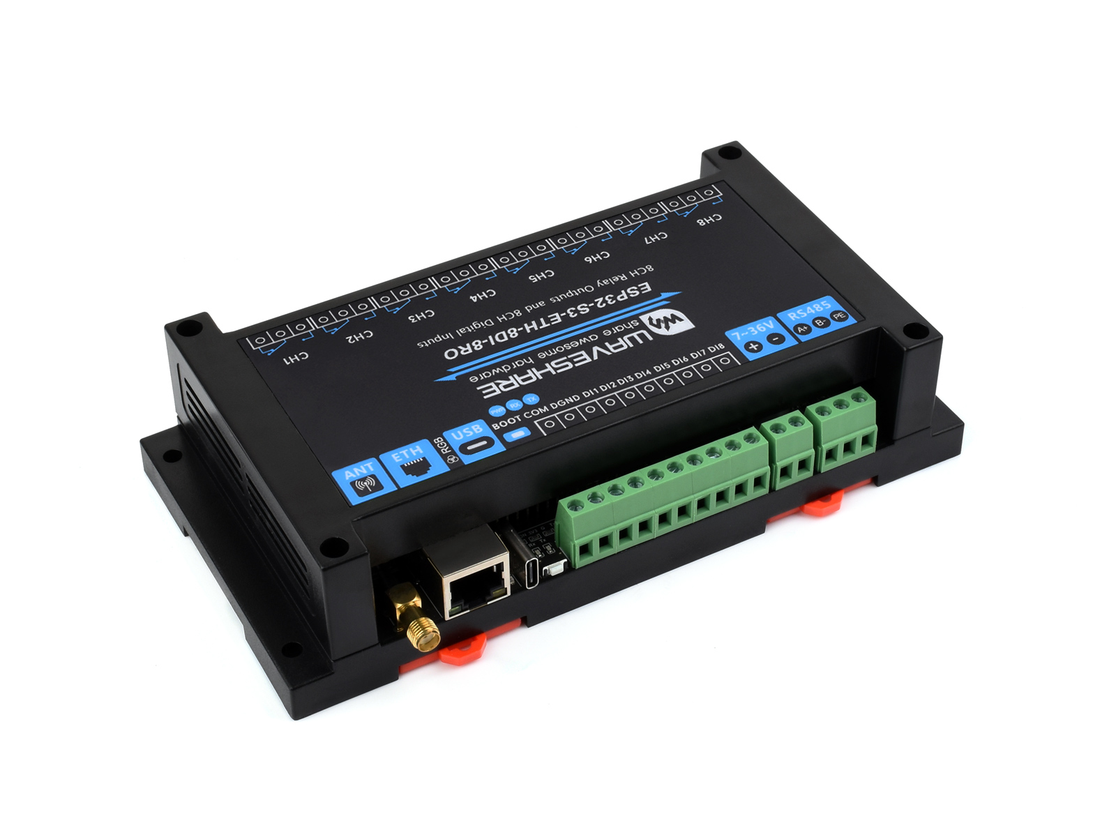 Waveshare Industrial 8-Channel - Doit Esp32 recension och pris