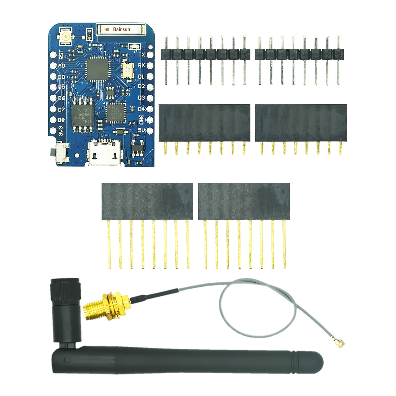 WEMOS D1 Mini Pro 4M 16M Bytes - Wemos D1 recension och pris