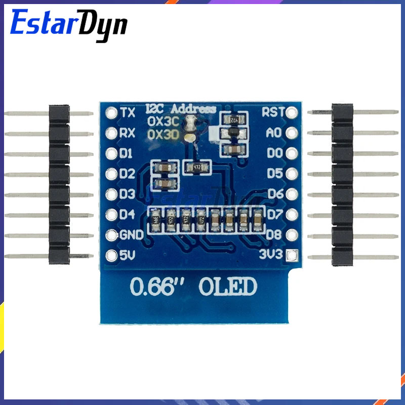 0.66 inch OLED LED LCD Dispaly - Wemos D1 recension och pris