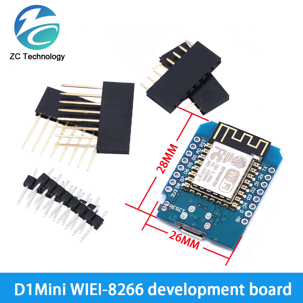 D1 Mini ESP8266 ESP-12F CH340G - Wemos D1 recension och pris