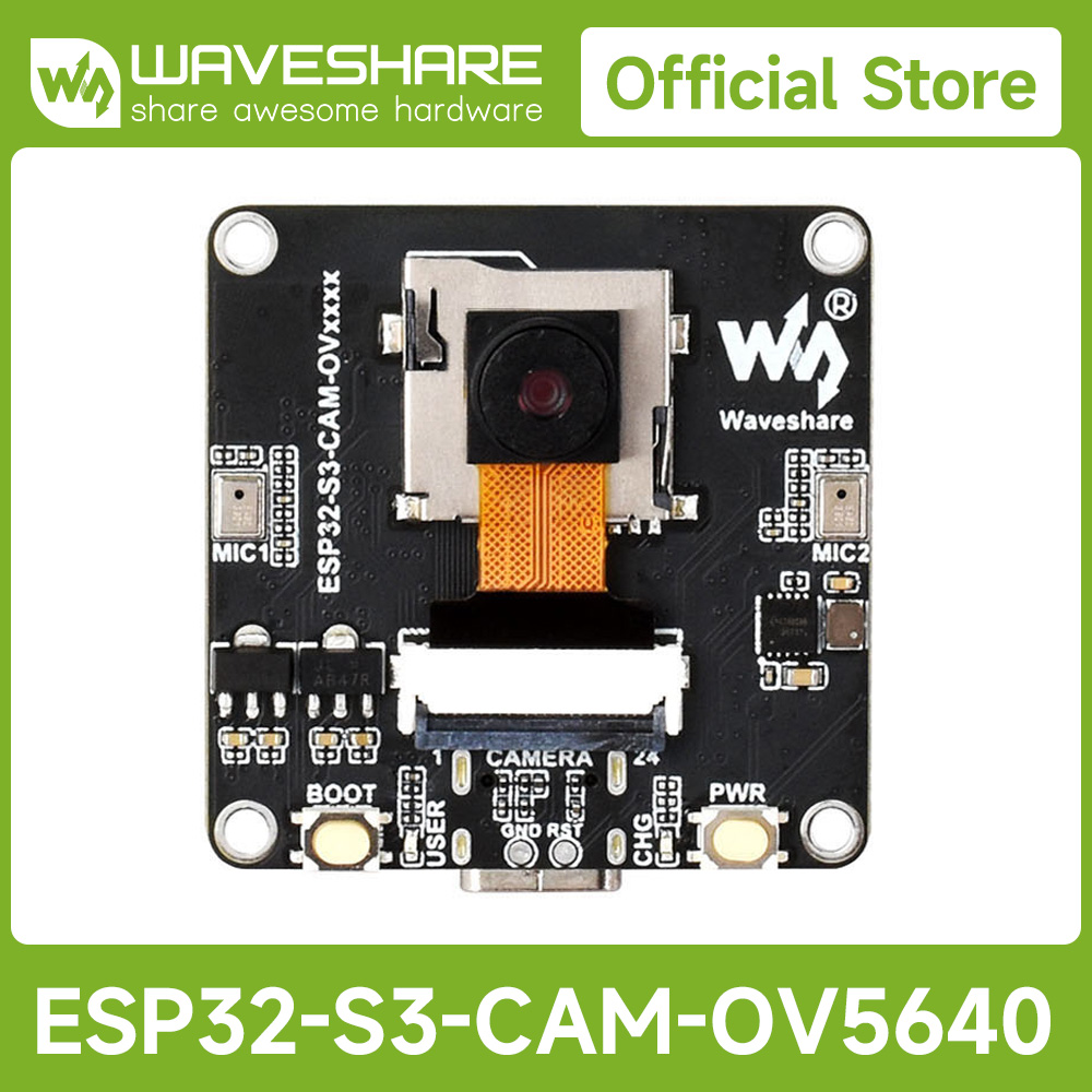 Waveshare ESP32-S3 AIoT Camera - Doit Esp32 recension och pris