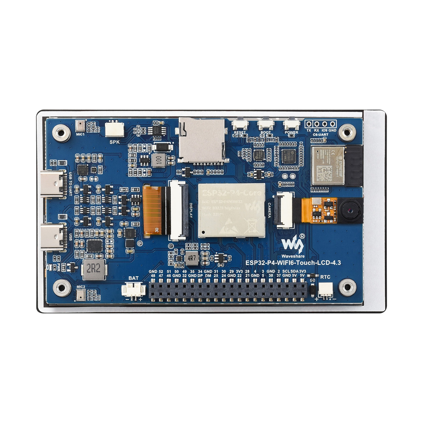 Waveshare ESP32-P4-WIFI6 4.3in - Doit Esp32 recension och pris