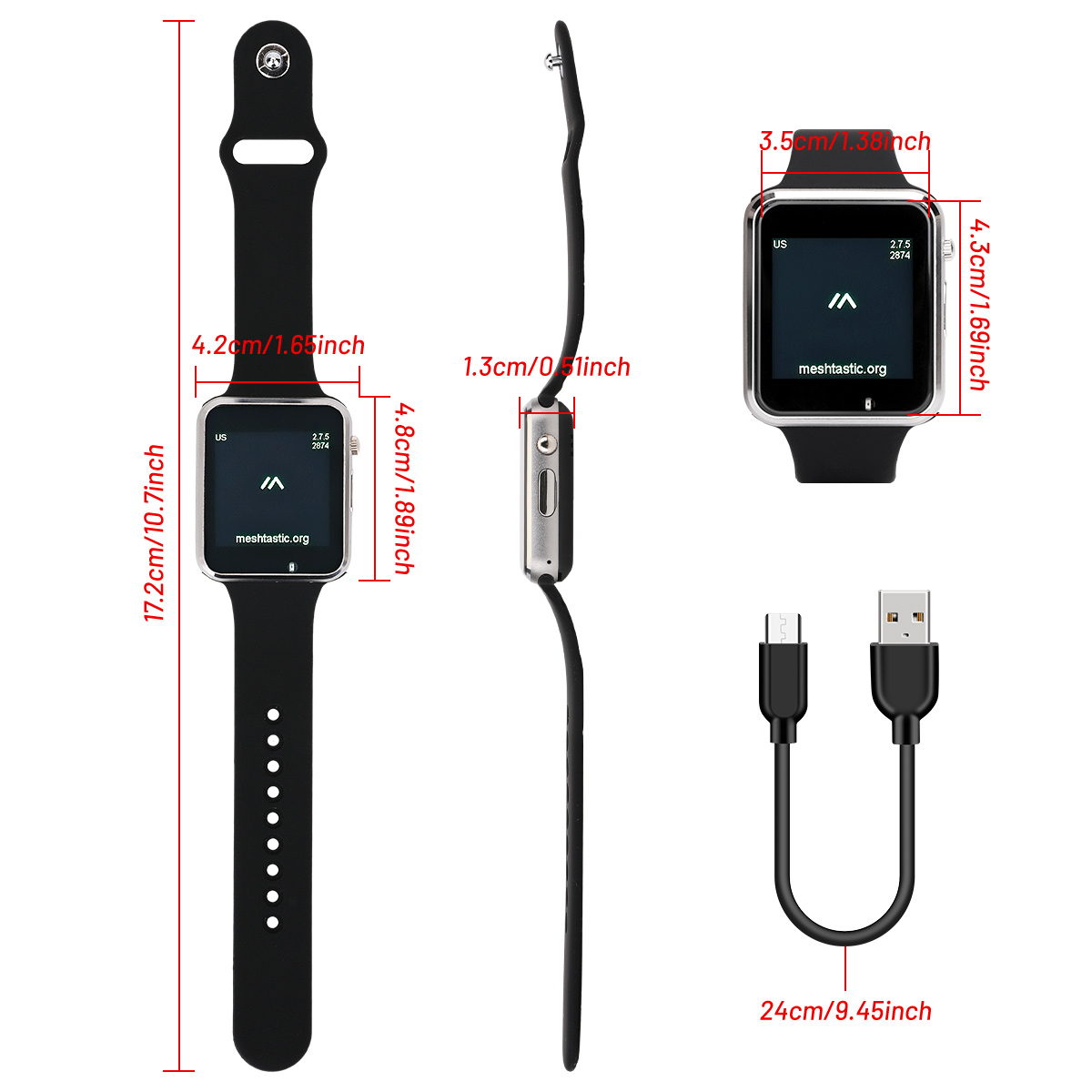 LILYGO T Watch S3 Lora Meshtas - Ttgo T Watch recension och pris