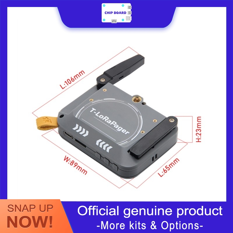 LILYGO T-LoRa Pager Handheld C - Doit Esp32 recension och pris
